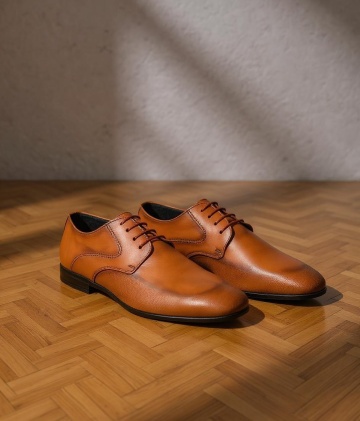 Klasične braon muške cipele LANDERJACK 5505