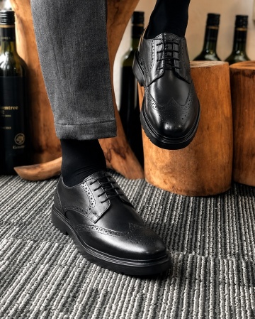 Kožne elegantne muške cipele 5712 - Img 2