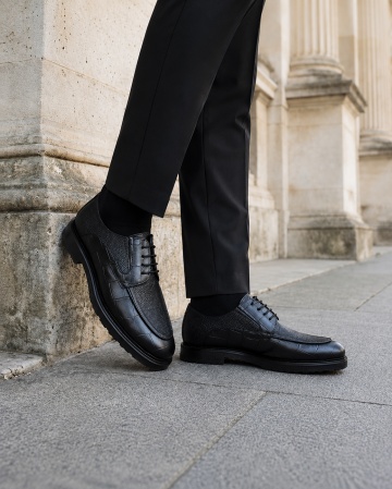 Kožne crne elegantne cipele 5906