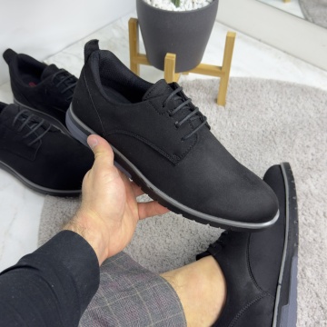 Elegantne muške crne cipele 5814 - Img 2