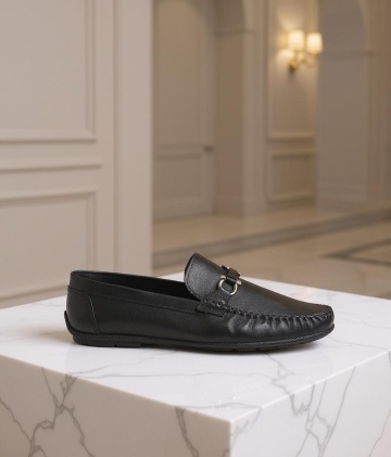 Elegantne crne muške mokasine 5580 - Img 1