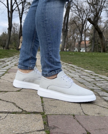 Sive muške elegantne cipele 5944