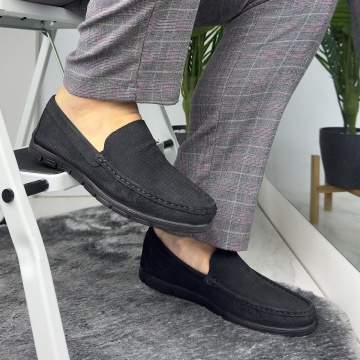 Elegantne crne mokasine za svaki dan 5675 - Img 1