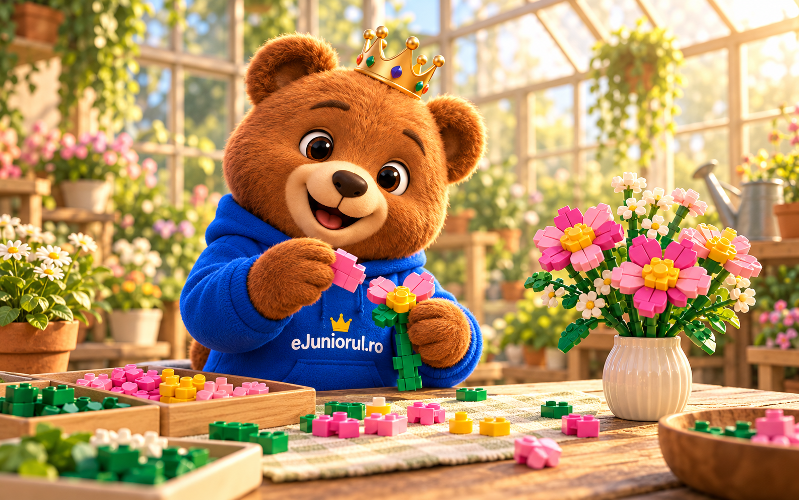 LEGO® Botanicals: grădina care înflorește piesă cu piesă