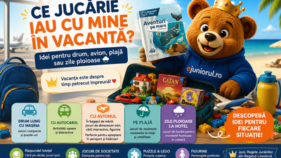 ✈️ Ce jucărie iau cu mine în vacanță?
