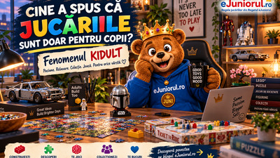 🧸 Cine a spus că jucăriile sunt doar pentru copii? Fenomenul „kidult” schimbă lumea jucăriilor