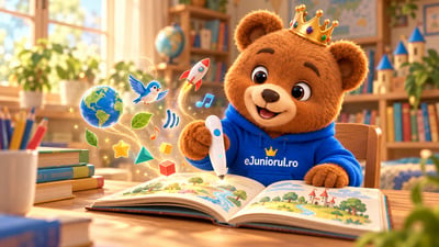 Când cartea începe să vorbească: cum îi ajută jocul interactiv pe copii să descopere lumea