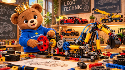 Povestea LEGO® Technic: construcții în mișcare