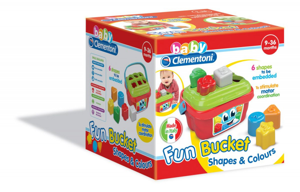 Baby Clementoni - Cutie De Sortat Forme - 1 | YEO