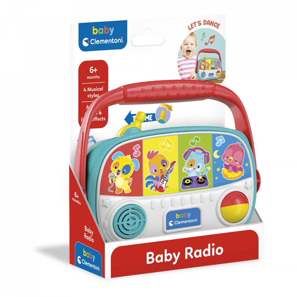 Baby Clementoni - Jucarie Radio Interactiv - 1 | YEO