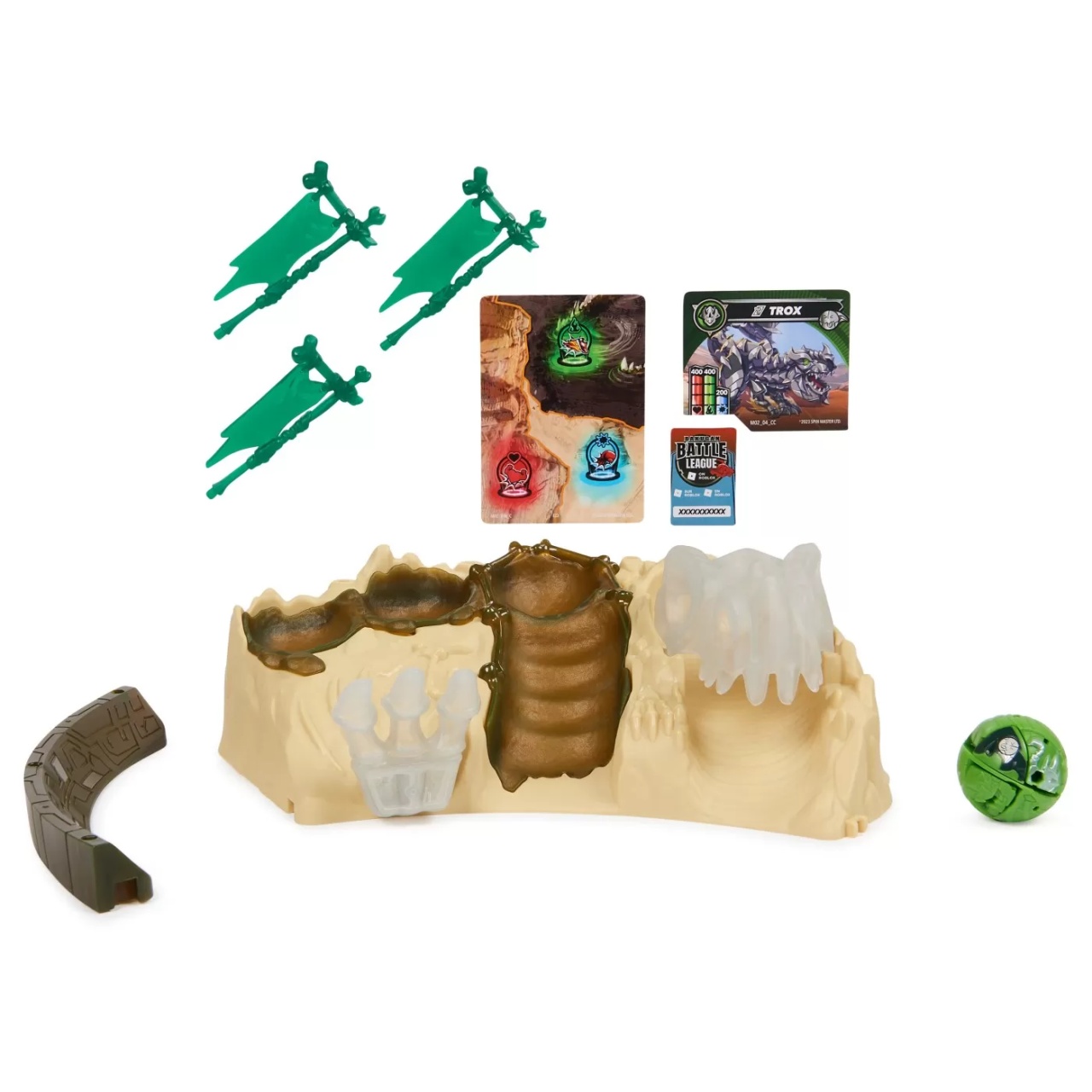 Bakugan Set De Antrenament Titanium Trox - 1 | YEO