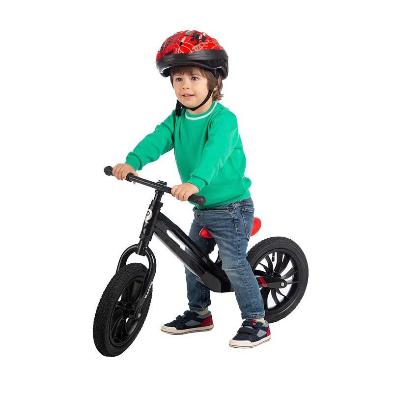 Balance bike Qplay Racer negru/rosu - 2 | YEO