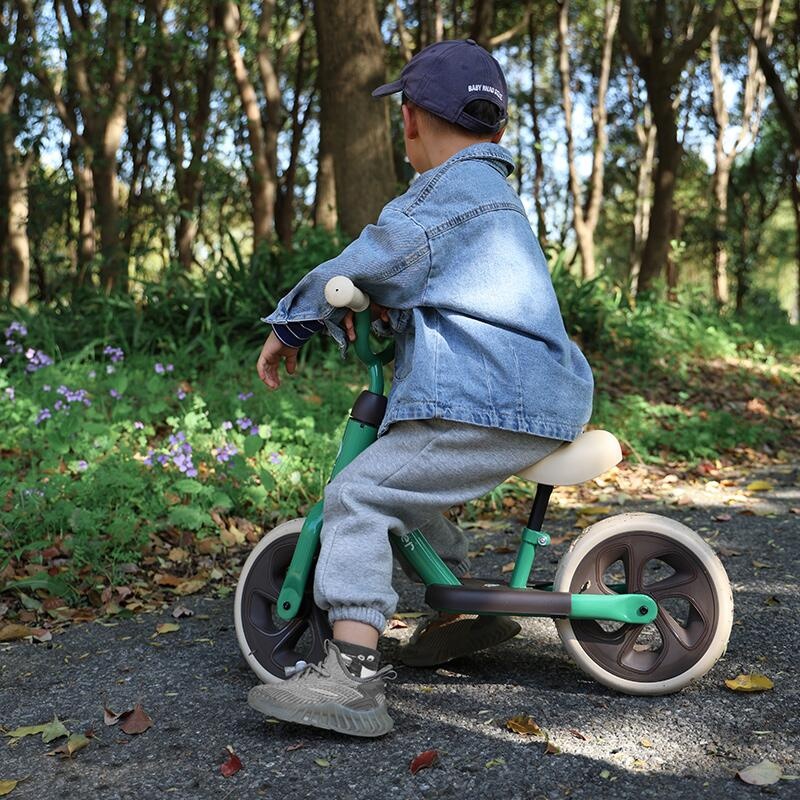 Balance bike QPlay Trainer Verde - 4 | YEO