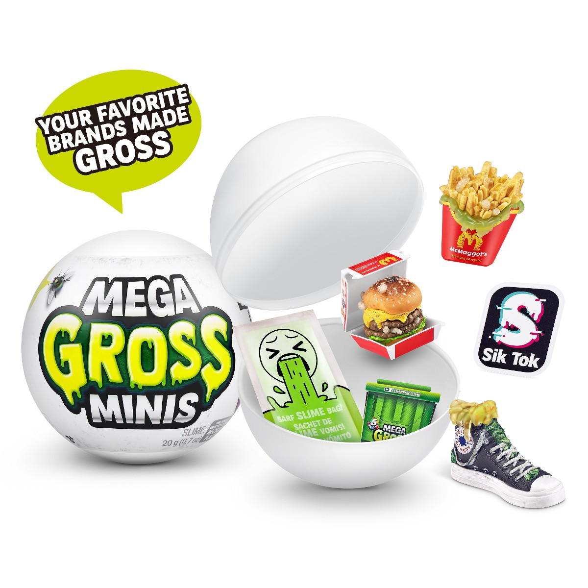 Bila cu surprize Zuru 5 Surprise - Mega Gross Minis, seria 1 - 1 | YEO