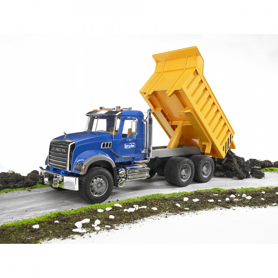 Bruder - Camion Basculanta Mack Granite - 3 | YEO