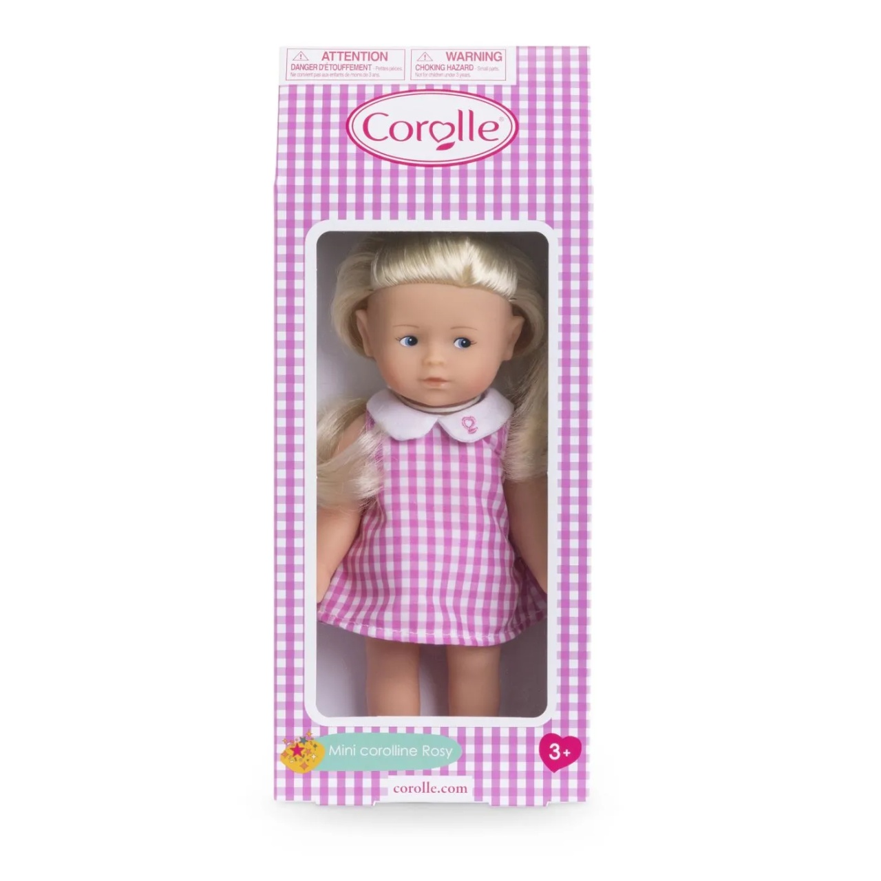 Corolle Ltc Papusa Mini Corolline Rosy Rochita Roz 20Cm