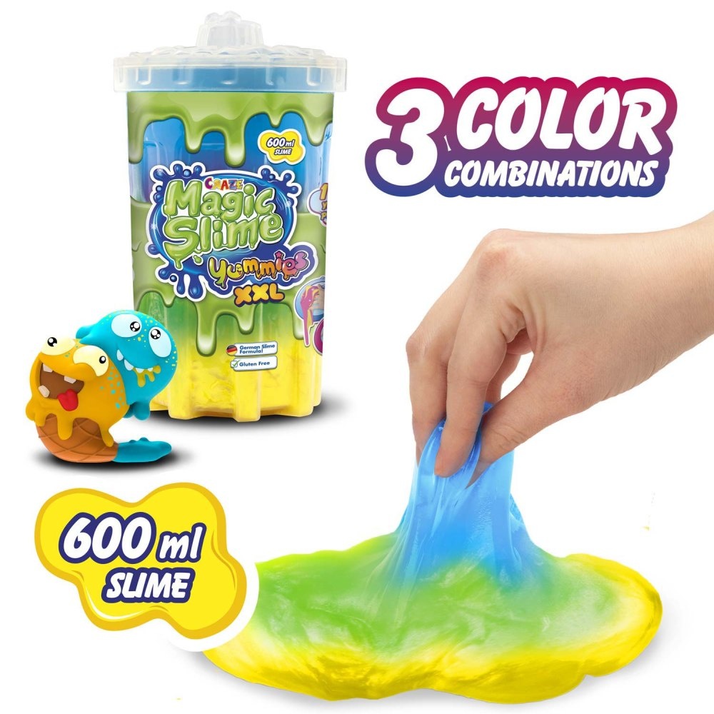 Craze Magic Slime XXL 600 ml mix de trei culori cu…