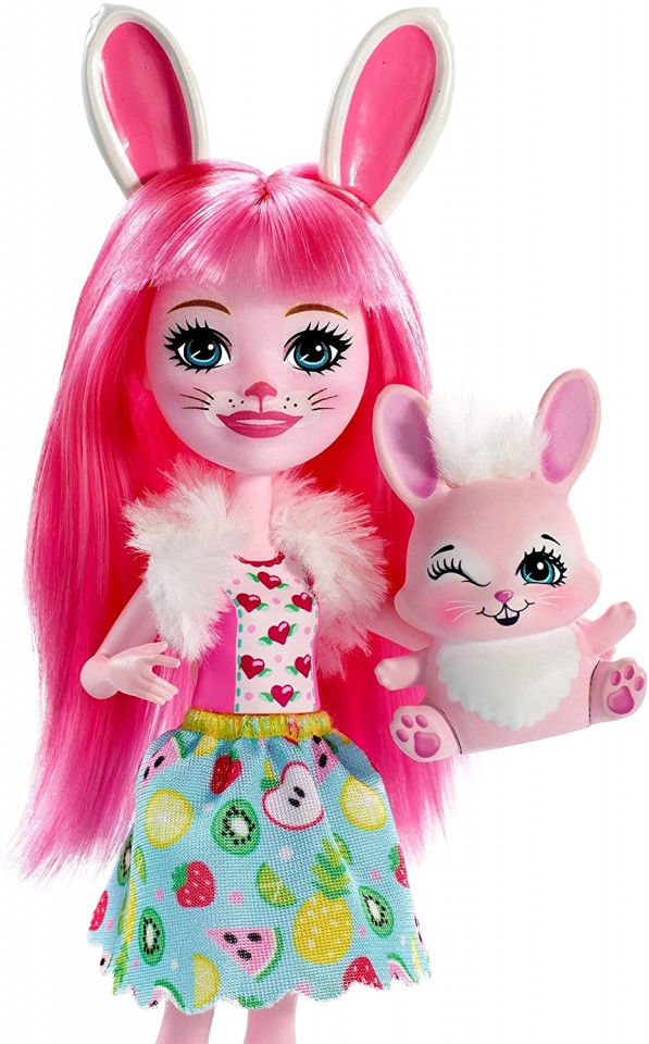 Enchantimals Papusi Cu Animalute Bree Bunny & Twist - 3 | YEO