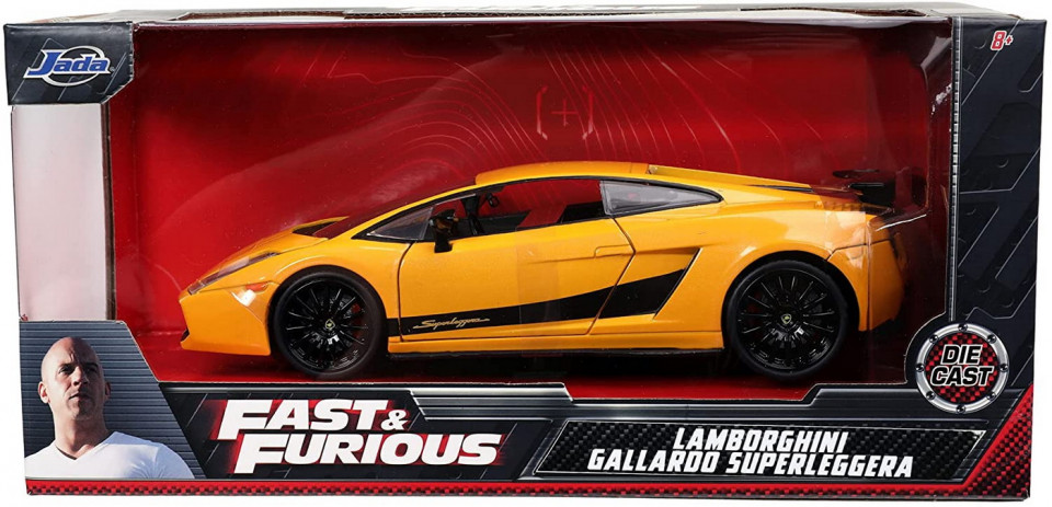 Fast And Fourious Lamborghini Gallardo Scara 1:24 - 1 | YEO