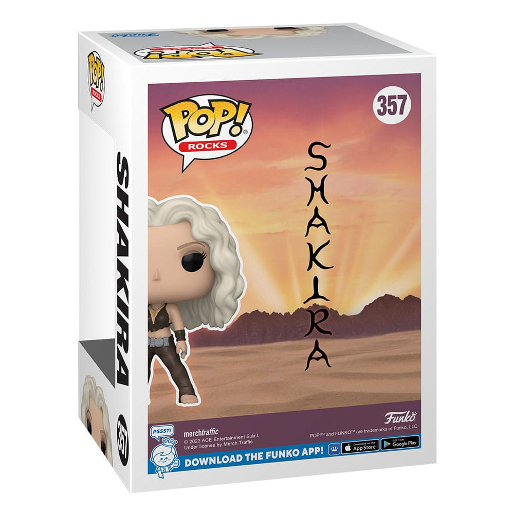 Figurina Funko Pop! Rocks: Shakira Wherever/Whenever, 9 cm - 2 | YEO