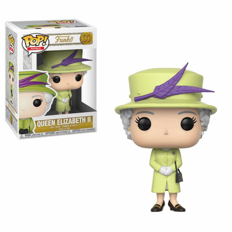 Figurina Funko Royal Family POP! Queen Elizabeth II, 9 cm - 1 | YEO