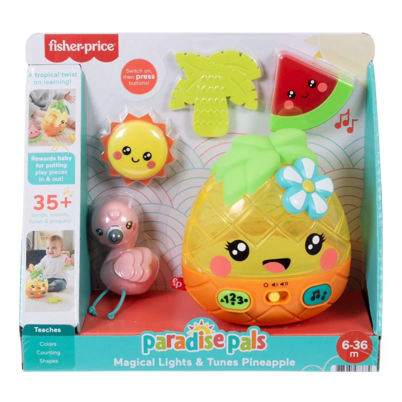 Fisher Price Ananas Cu Sunete Si Lumini