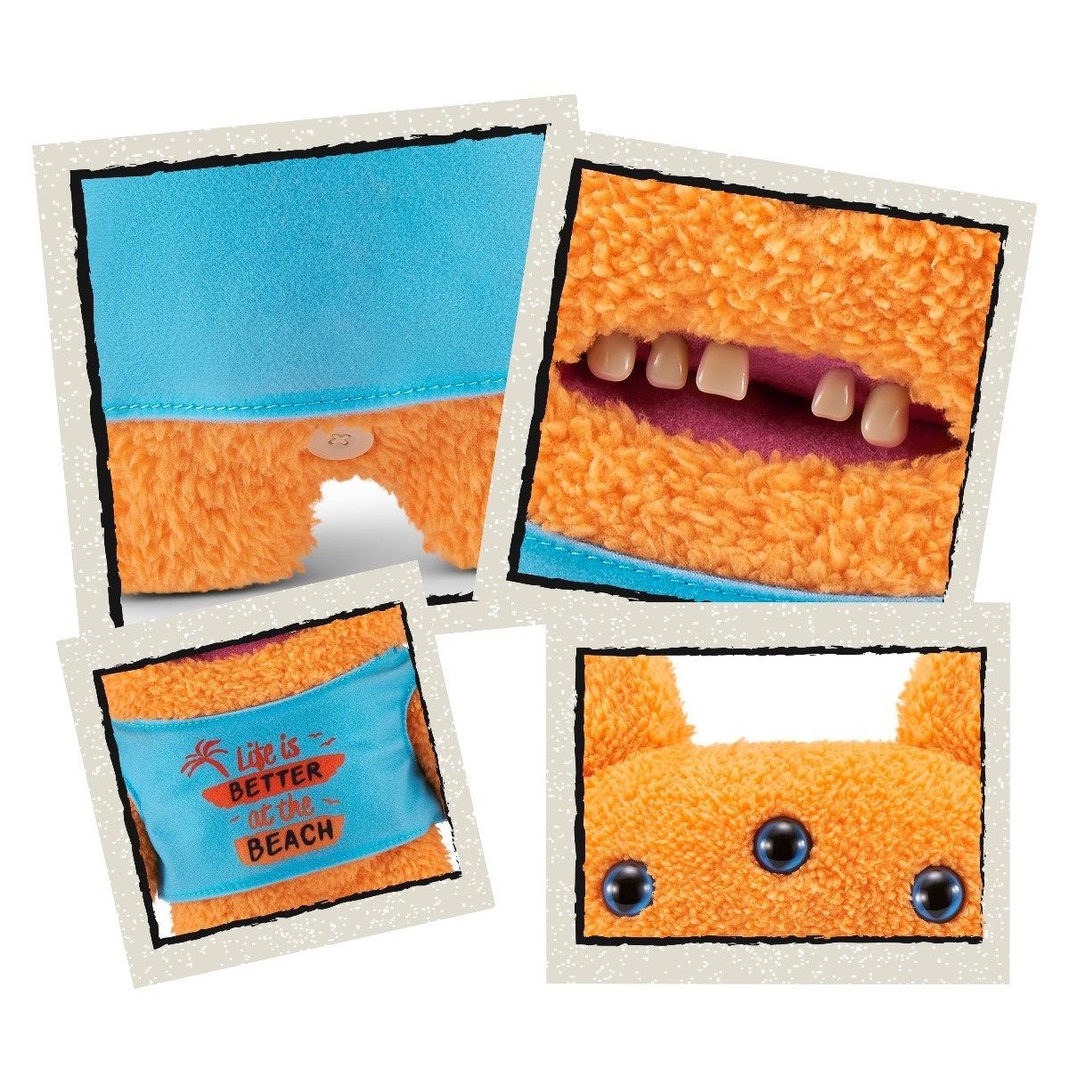 Fuggler - Jucarie de plus, 23 cm - Ciudateii in vacanta, Reek-O - orange - 2 | YEO