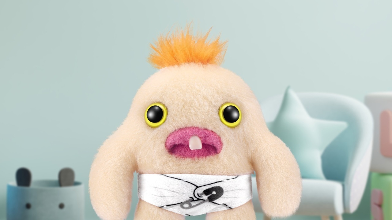 Fuggler - Jucarie de plus, 9 cm - Bebe ciudatei, Mr Needles - 1 | YEO