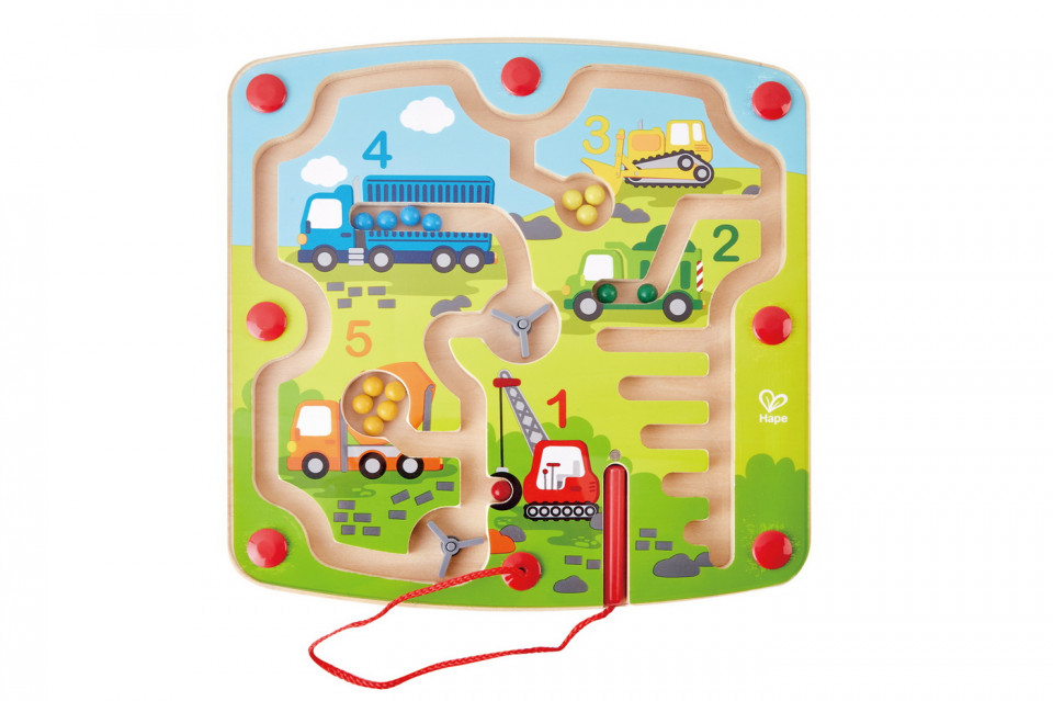 Hape Labirint Magnetic Constructii Si Numere - 1 | YEO