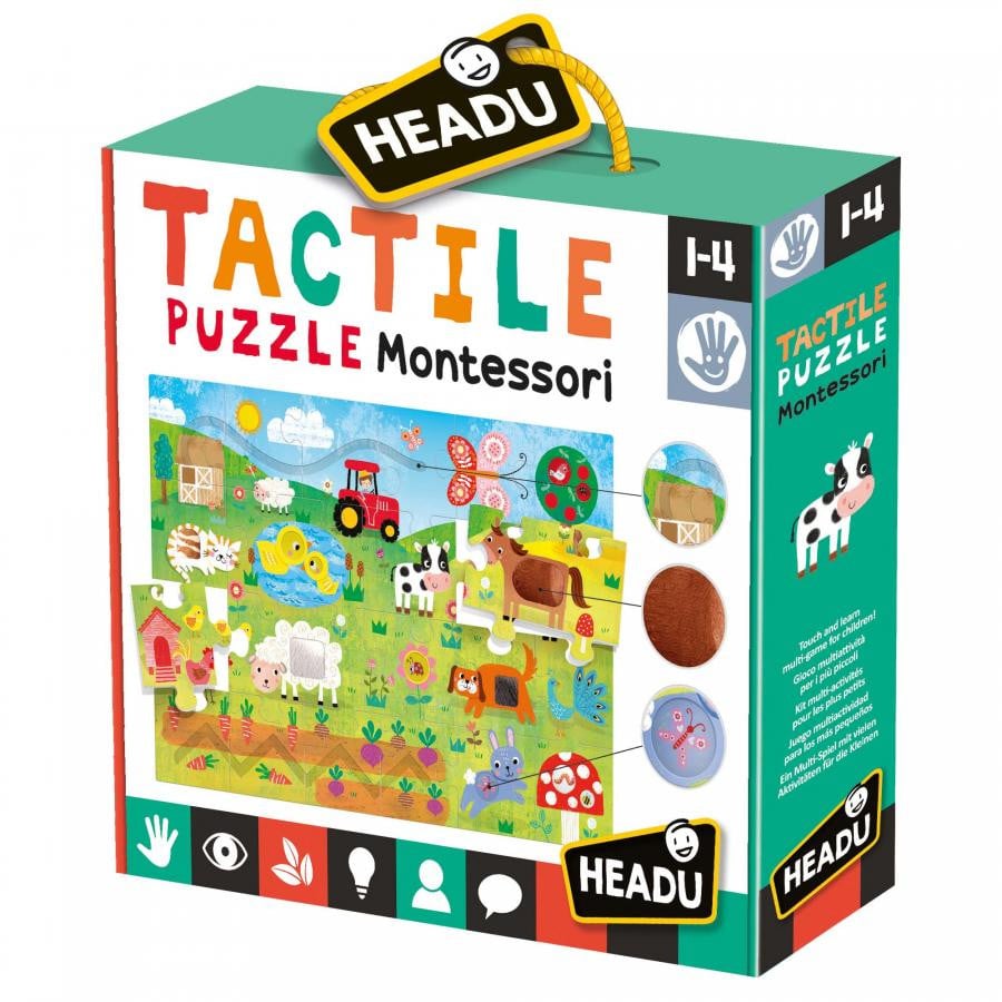 Headu Montessori - Puzzle Tactil - 4 | YEO