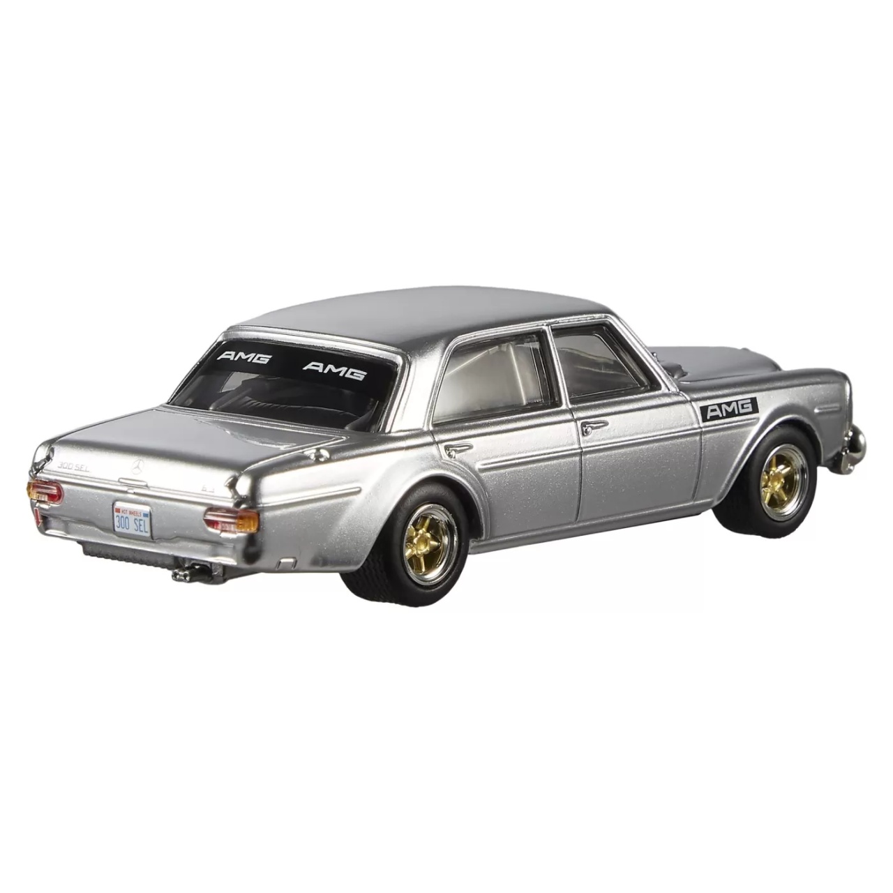 Hot Wheels Premium Real Riders Masinuta Metalica Mercedes Benz 300 Sel 6.8 Amg Scara 1:43 - 3 | YEO