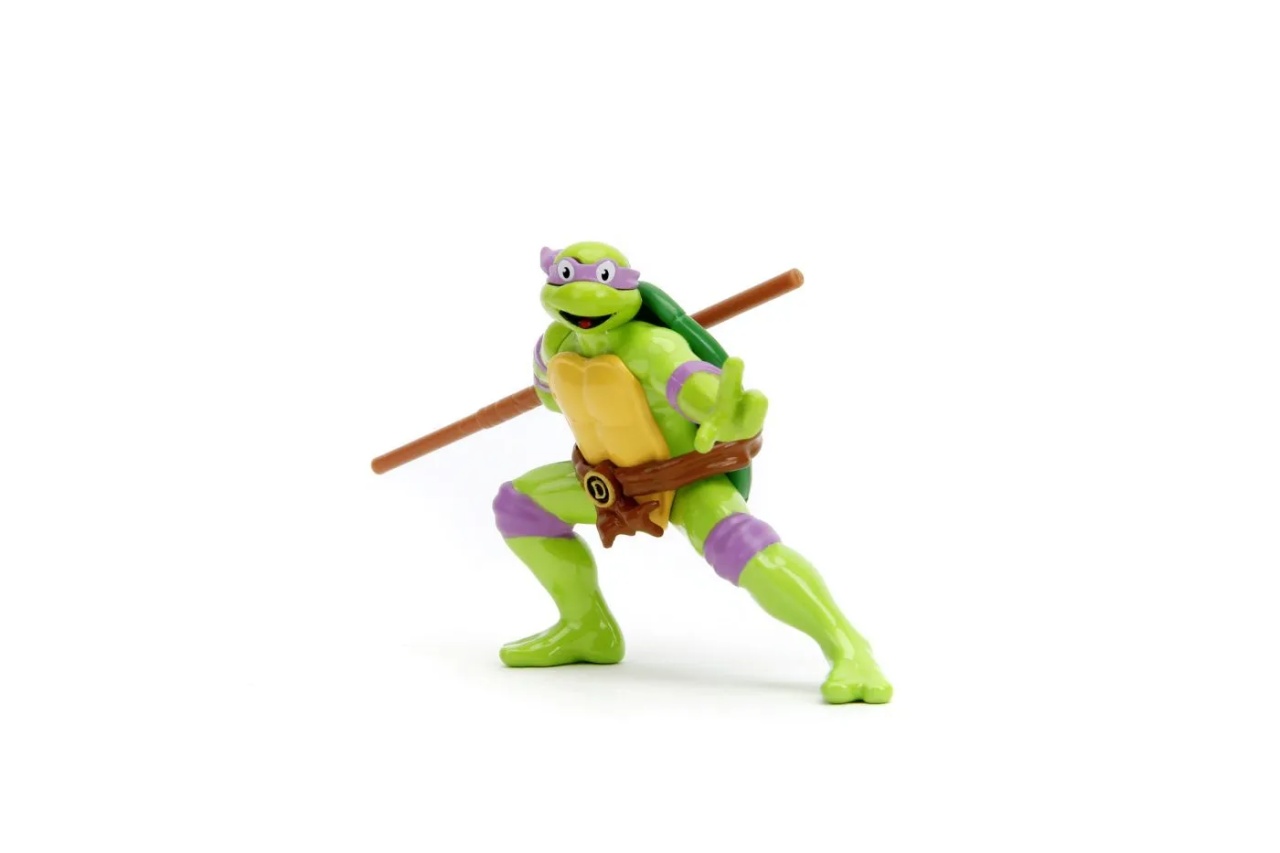 Jada Ninja Set Figurina Donatello Si Vagonul De Petrecere 1:24 - 2 | YEO