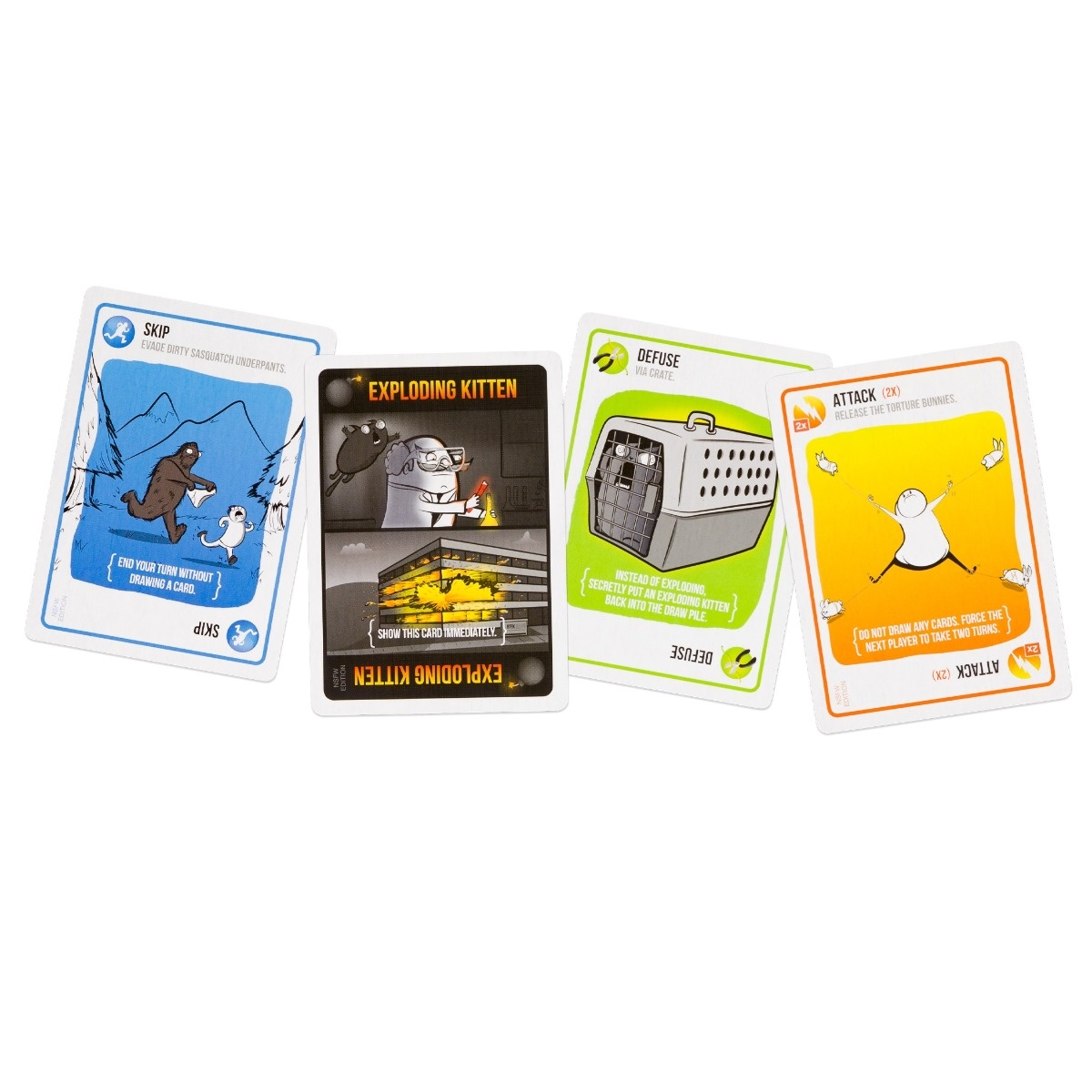 Joc de societate Exploding Kittens pentru adulti (Pink Edition), limba romana - 3 | YEO