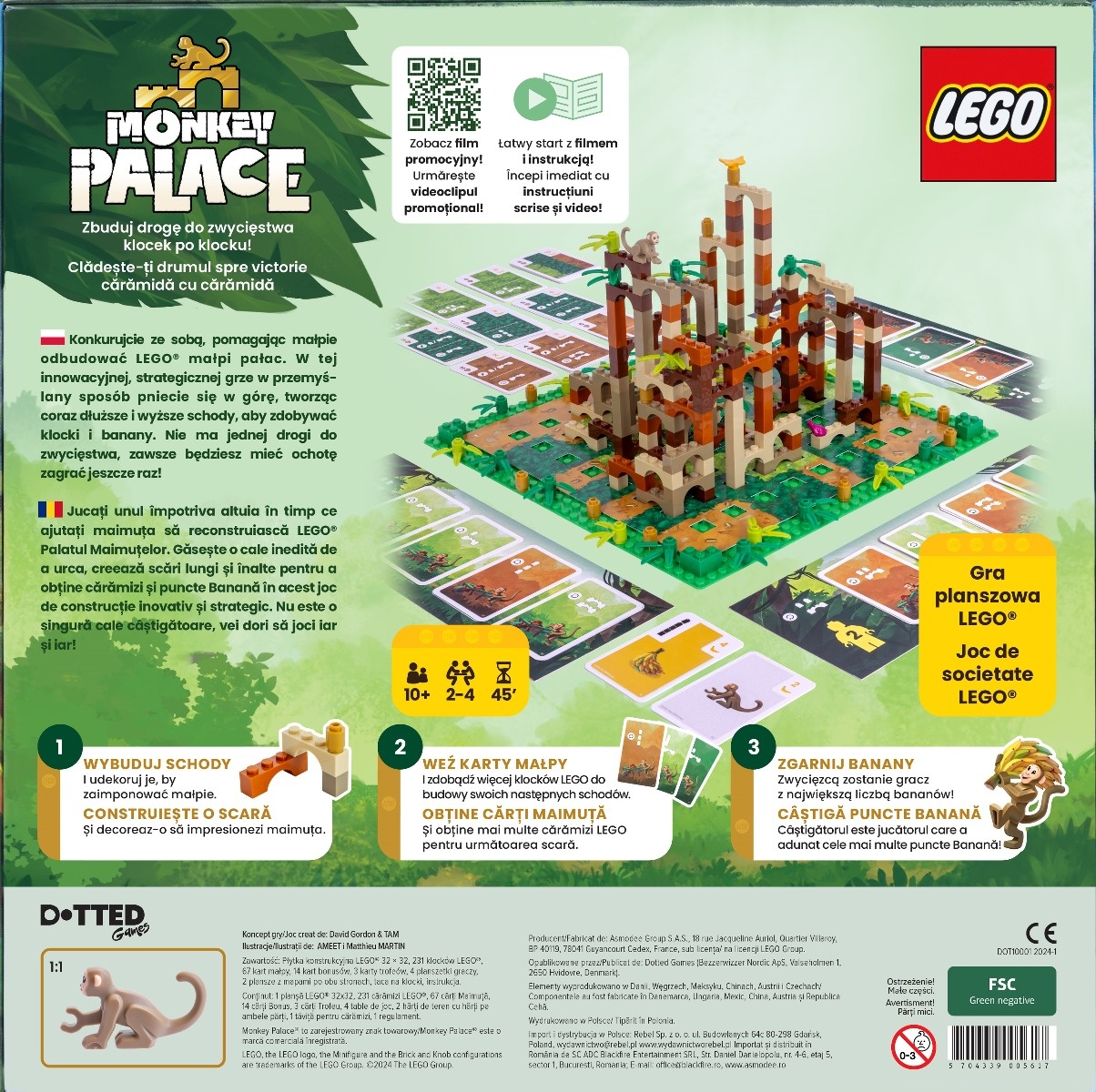 Joc de societate Monkey Palace, limba romana - 2 | YEO