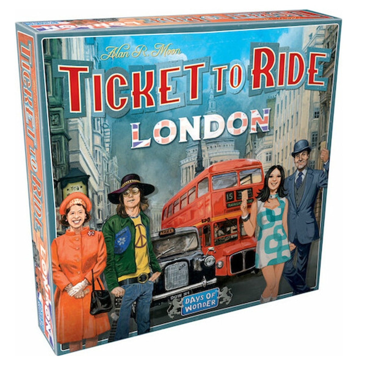 Joc de societate Ticket To Ride Londra, limba engleza