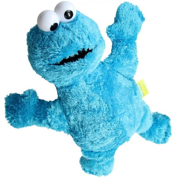 Jucarie din plus Cookie Monster, Sesame Street, 38 cm - 2 | YEO