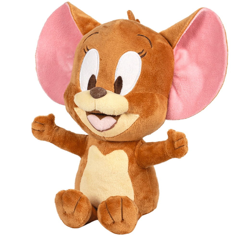 Jucarie din plus Jerry baby, Tom & Jerry, 23 cm asezat