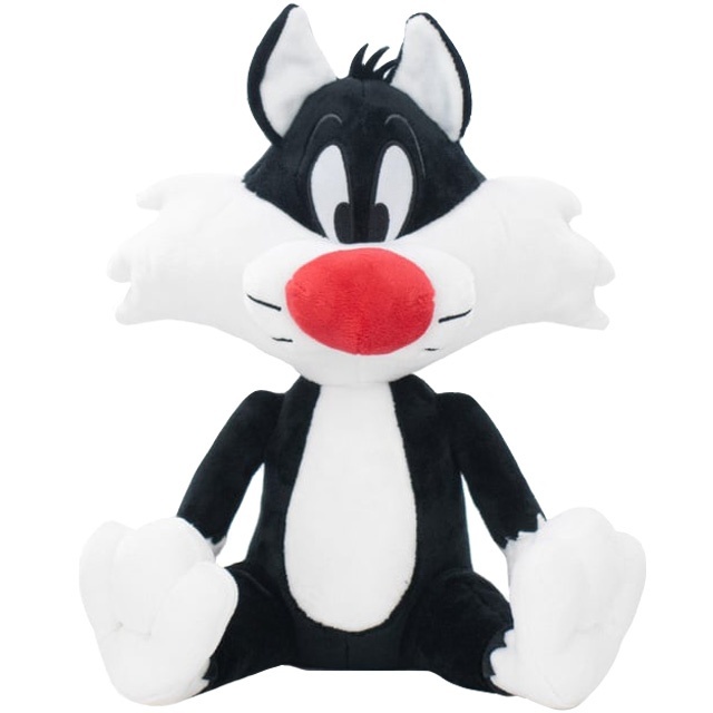 Jucarie din plus Sylvester, Looney Tunes, 25 cm (asezat)