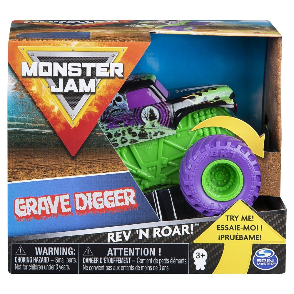 Monster Jam Metalice Seria Roar Scara 1 La 43 Groparul - 1 | YEO