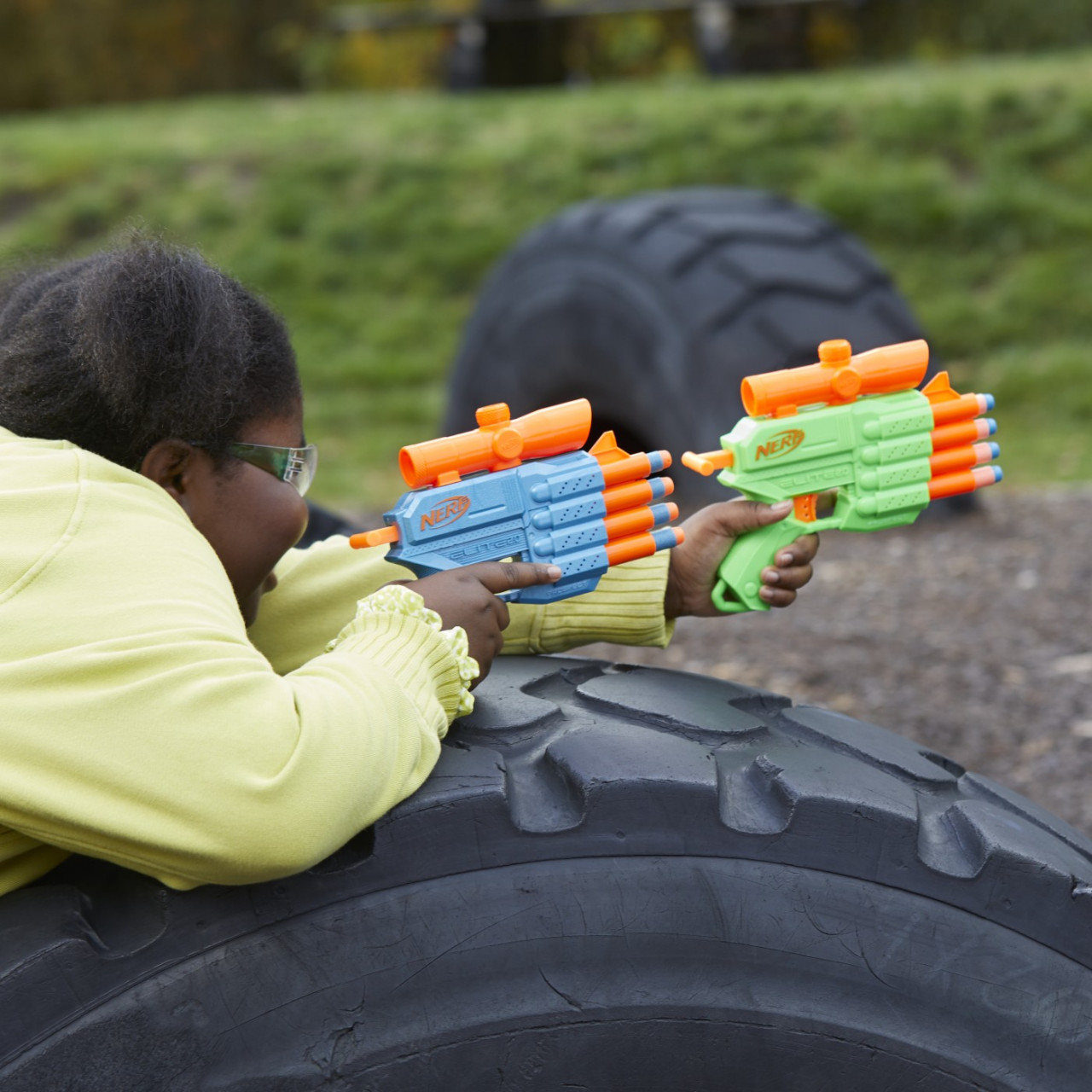 Nerf Blaster Nerf Set Elite 2.0 Face Off Target Set - 2 | YEO