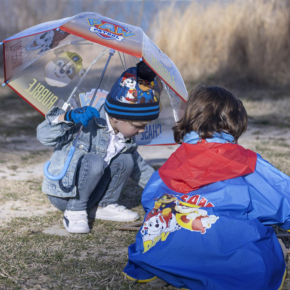 Pelerina de ploaie tip poncho, Paw Patrol, Albastru, 3 - 4 ani - 3 | YEO