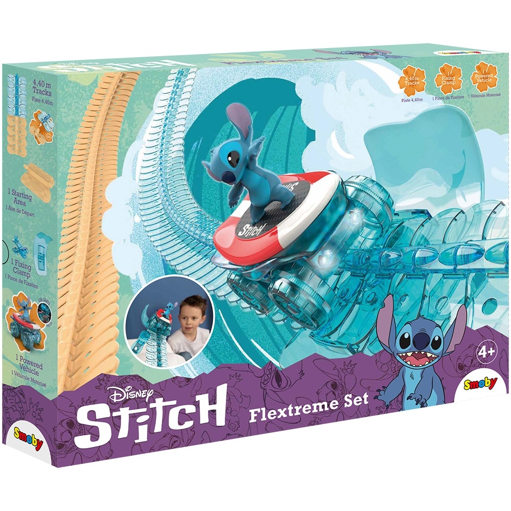 Pista Smoby Stitch FleXtreme Set circuit de curse
