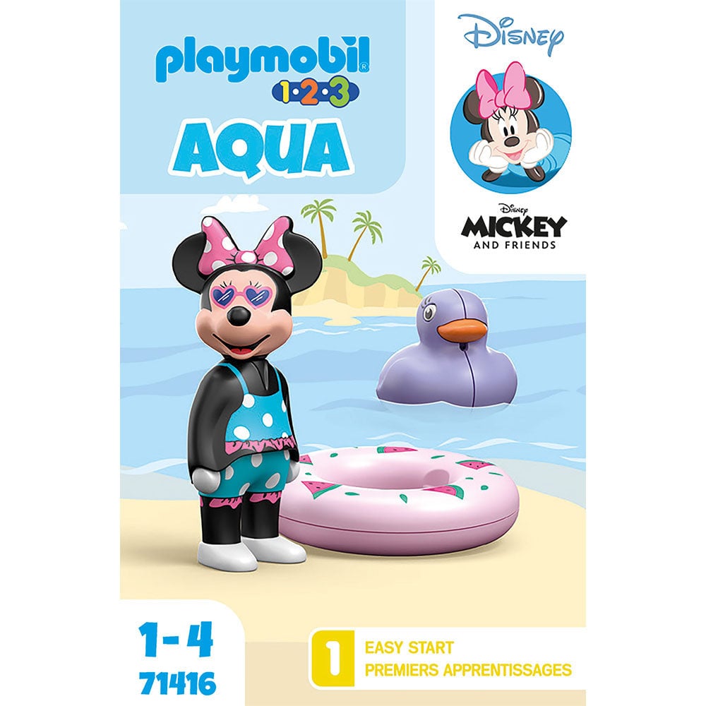 Playmobil - 123 Disney Excursie La Plaja Cu Minnie - 2 | YEO