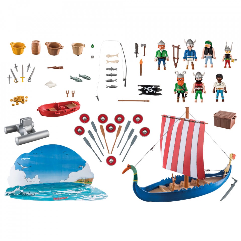 Playmobil viking hot sale longboat