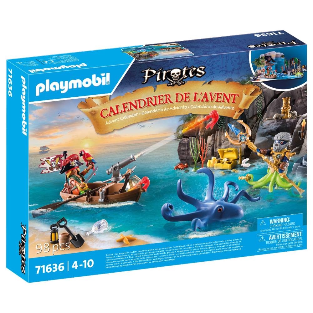 Playmobil - Calendar Craciun pirati si caracatita