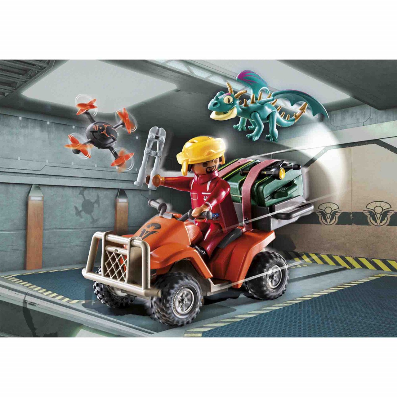 Playmobil - Dragons: Vehiculul Lui Icaris Si Phil - 1 | YEO