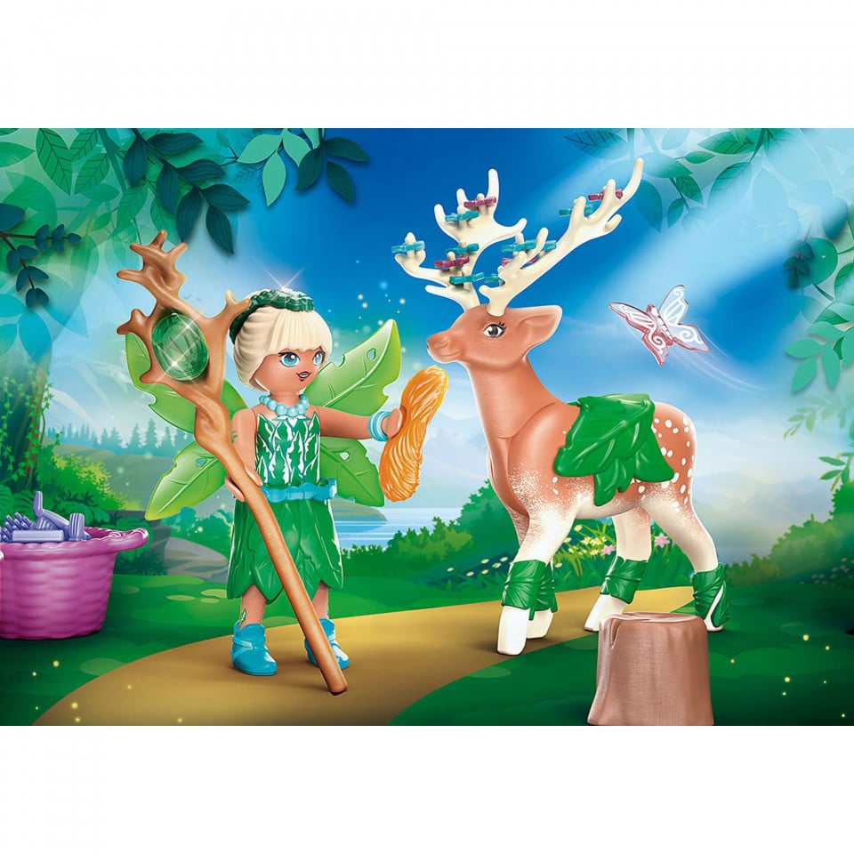 Playmobil - Forest Fairy Cu Animalul De Suflet - 3 | YEO