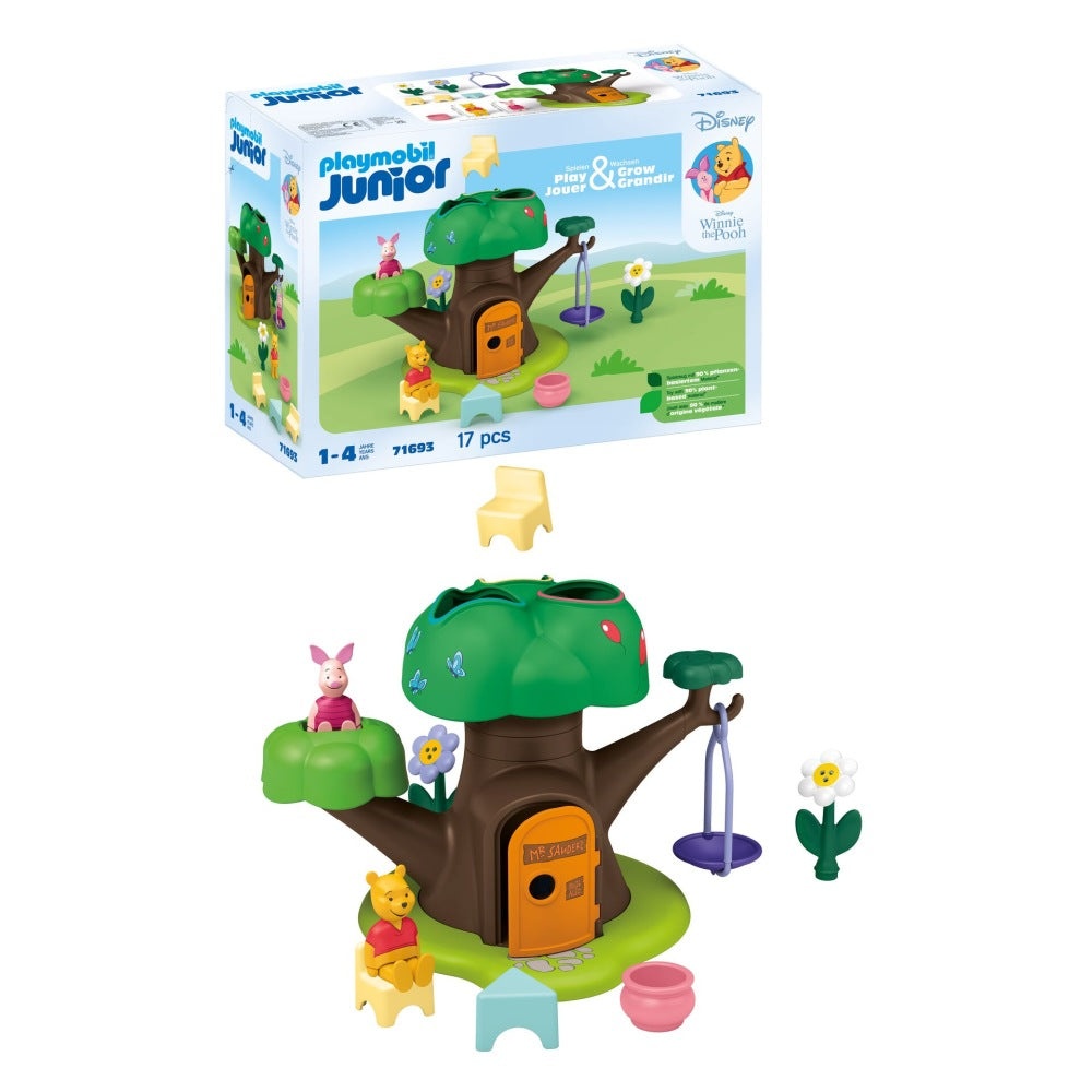 Playmobil Junior Disney - Casa din copac a lui Winnie si Piglet