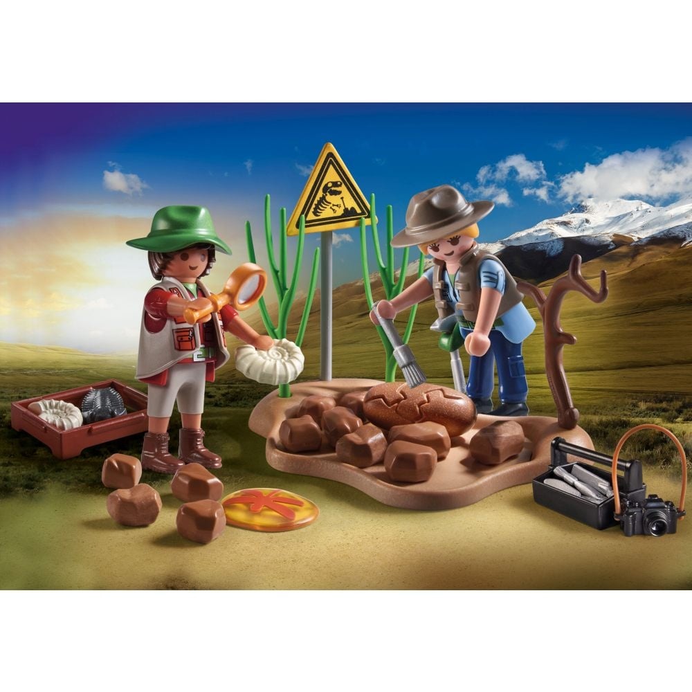 Playmobil - Promo Pack Sapaturi paleontologice - 4 | YEO