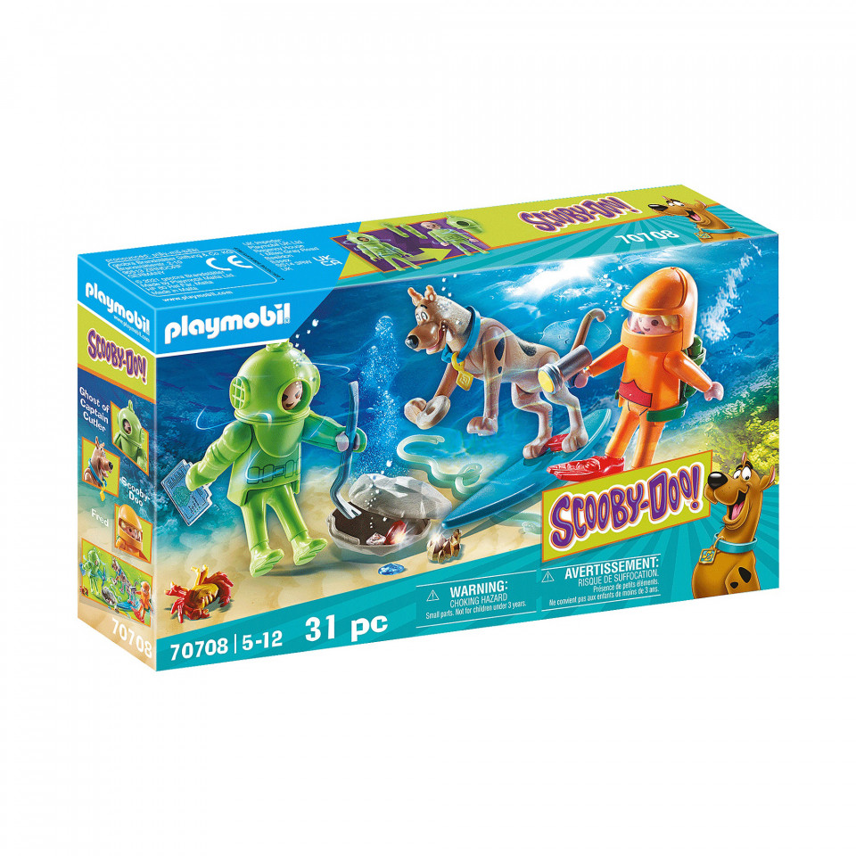 Playmobil - Scooby-Doo Aventuri Cu Fantoma Scafandru - 1 | YEO